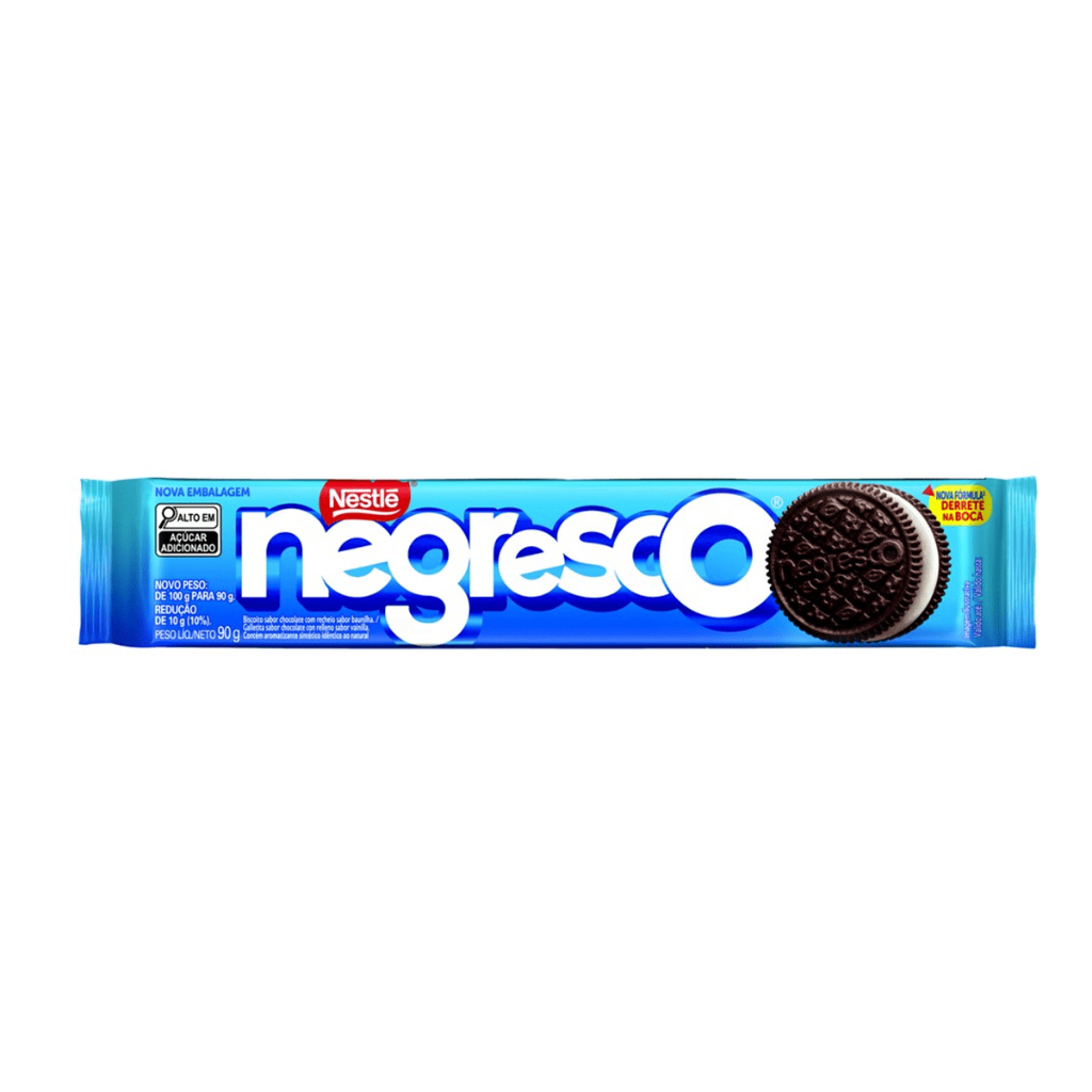 Bolacha Negresco Sabor Chocolate Caixa Com 66 Unidades