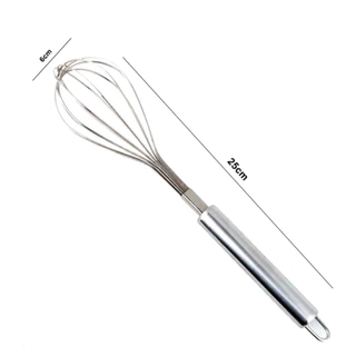 Fuê Batedor 25Cm Batedores de Ovo Ovos Misturador Fouet Confeitaria Inox Grande Reforçado em Oferta na Shopee