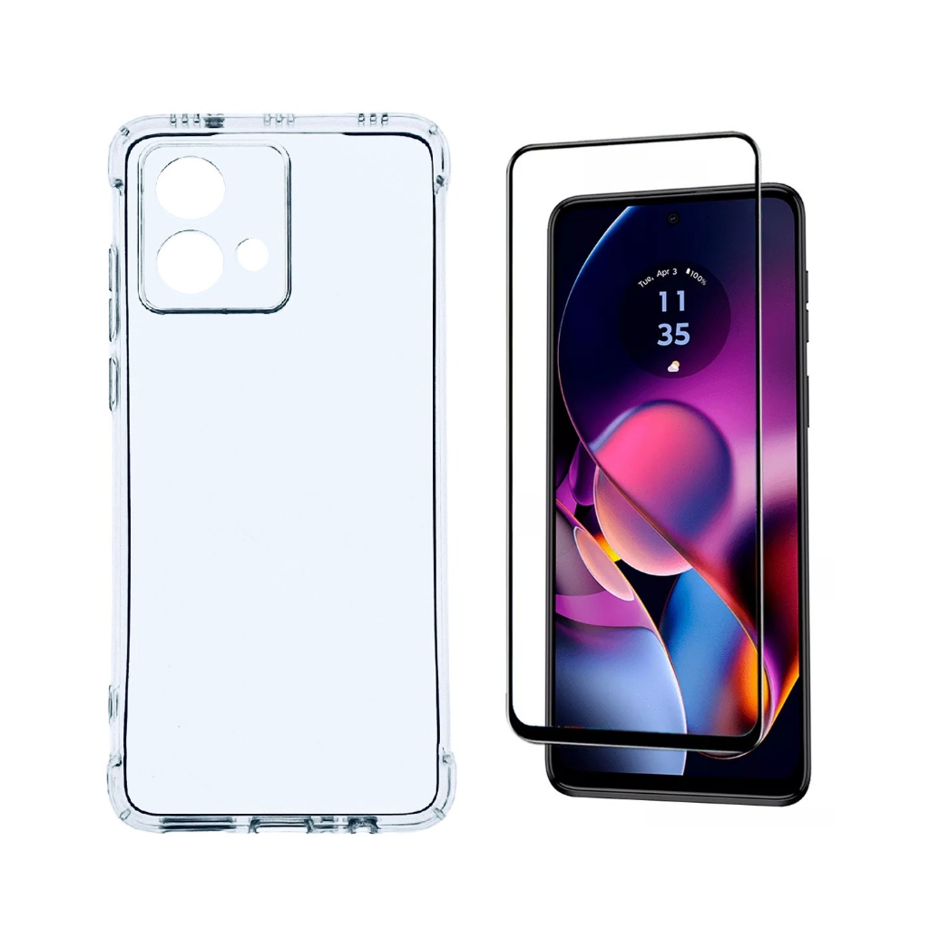 Custodia per Motorola Moto G84 (6.50 Pollice) + Pellicola
