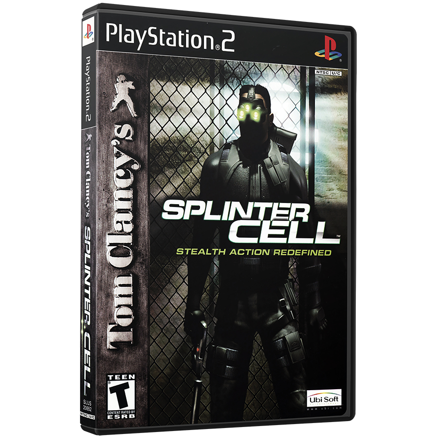 Tom Clancy's Splinter Cell Coleção (4 Dvd) Patch Ps2