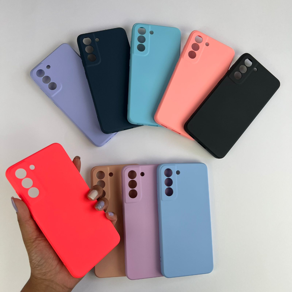 Capa Samsung Galaxy S20 FE - Silicone Aveludado Roxo Escuro