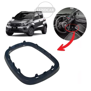 Base Coifa Moldura Câmbio Fiat Mobi 2017 2018 2019 2020 2021 2022