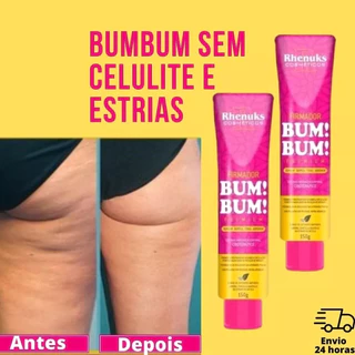 Kit 2 Gel Firmador De Bumbum Barriga Coxas E Abdômen 150g