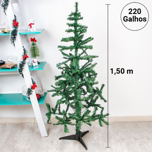 Árvore De Natal Rosa 150 Cm Pinheiro Canadense - CX150DF