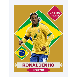 Figurinha Legend Dourada do Neymar, Roupa Esportiva Masculino Panini Nunca  Usado 76207824