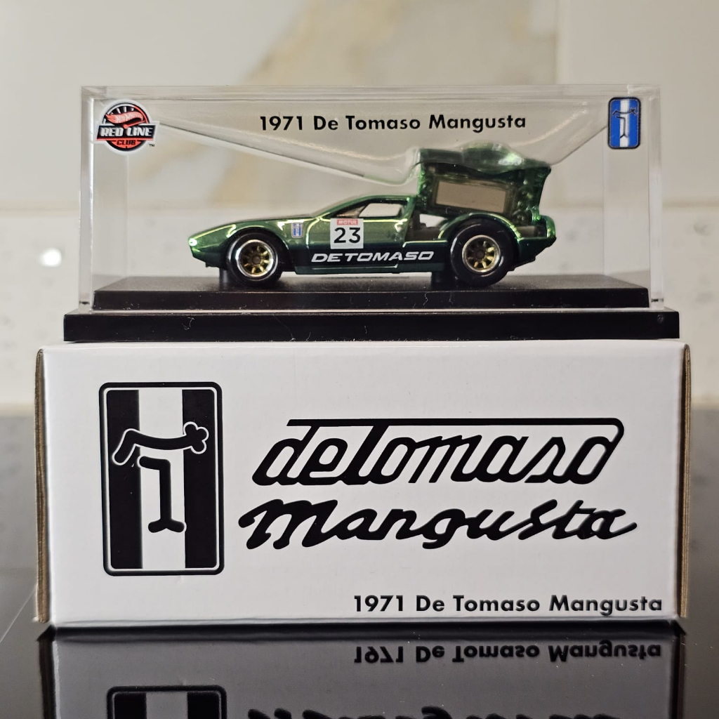 Hot Wheels 1971 De Tomaso Mangusta - Red Line Club RLC 2023