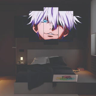 Quadros Decorativo Satoro Gojo MDF Animes Decoração