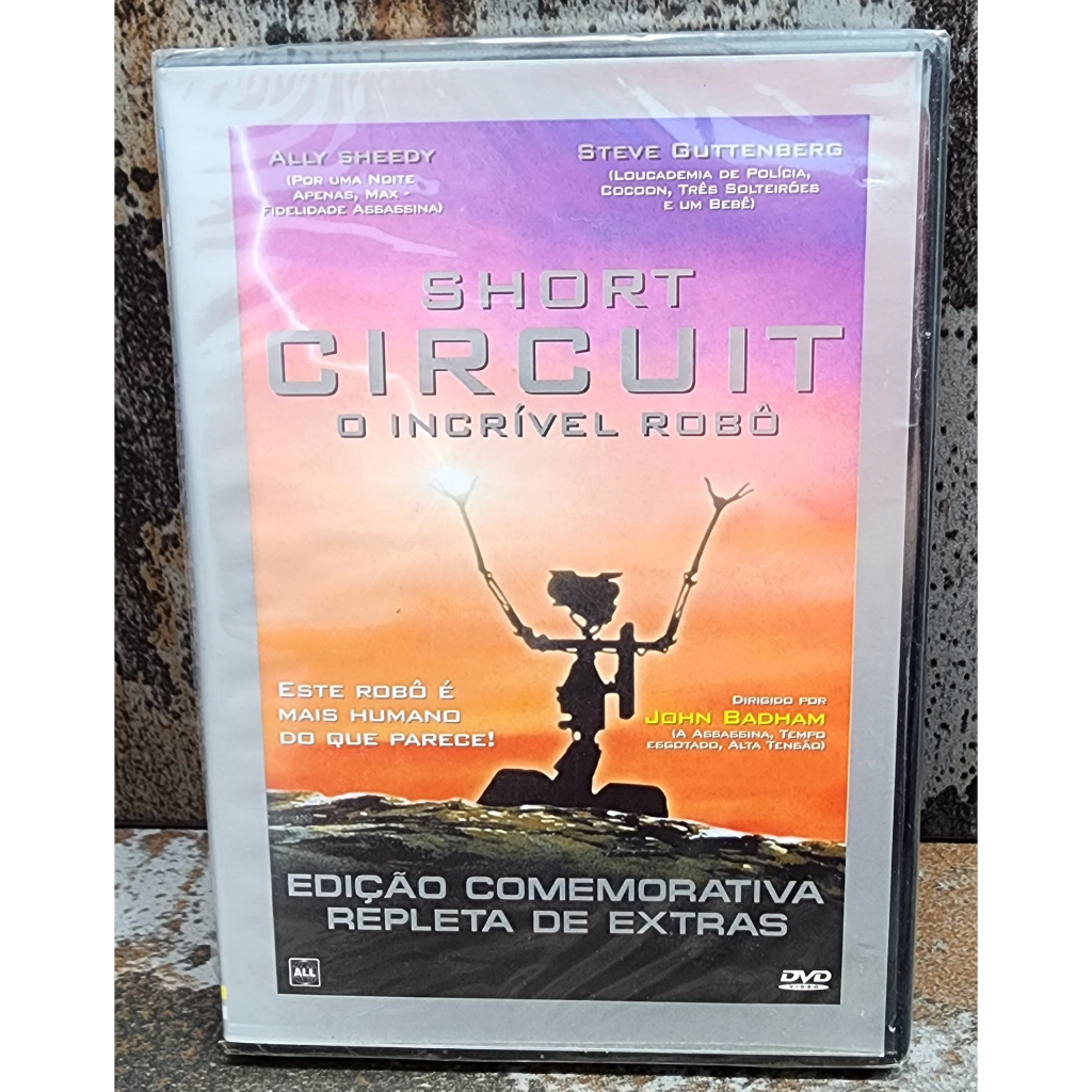 DVD Short Circuit O Incrível Robô Edição Comemorativa - Lacrado ...