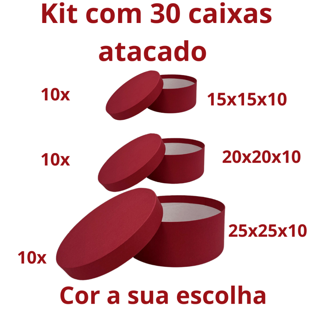 Caixa box cartonada atacado - 30 caixas | Shopee Brasil