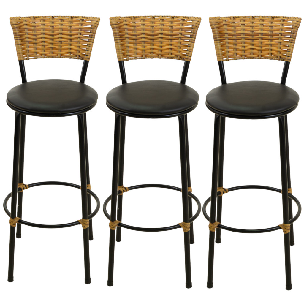3 banquetas alta de cozinha balcão bares bancada area gourmet