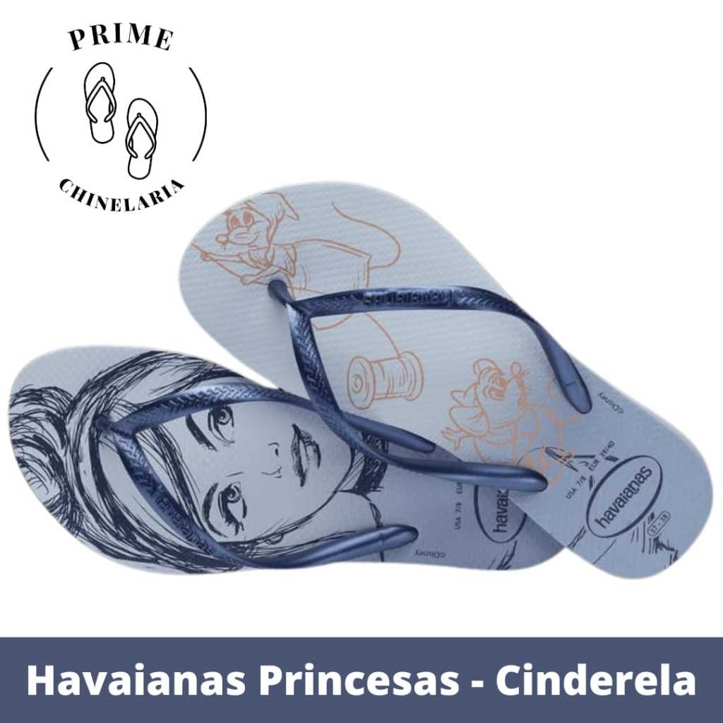 Chinelo Infantil Princesa Sofia Havaianas 4838