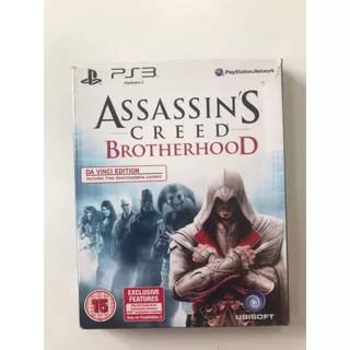 Assassins Creed Brotherhood - Da Vinci Edition - Mídia Física - Ps3 - Com Luva