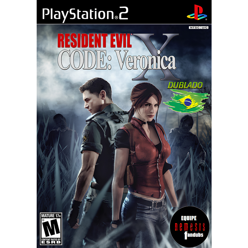Resident Evil Code Veronica X (DREAMCAST) DUBLADO em Português do Brasil 
