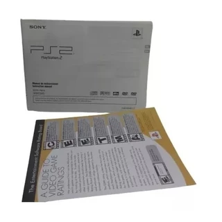 Manual Playstation 2 Ps2 SONY Original Slim 90001 Lacrado Nv