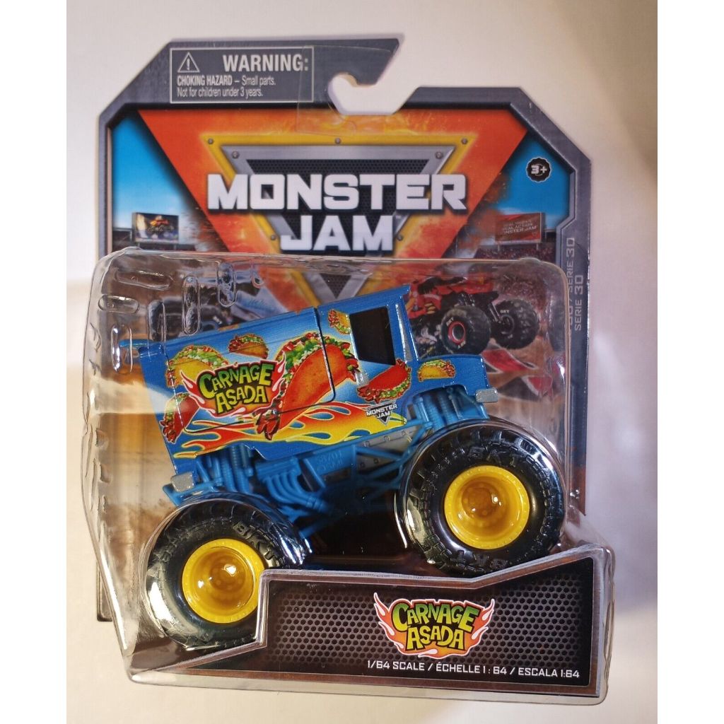 Monster Jam, Official Radical Rescue vs. Earth Shaker Die-Cast Monster  Trucks, 1:64 Scale, 2 Pack