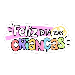 Adesivo Vitrine Dia Das Crianças 100x48cm
