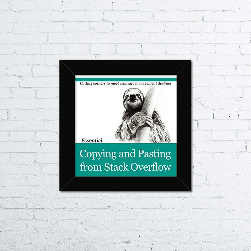 Quadro Copying and Paste from Stack Overflow - programador programação ...