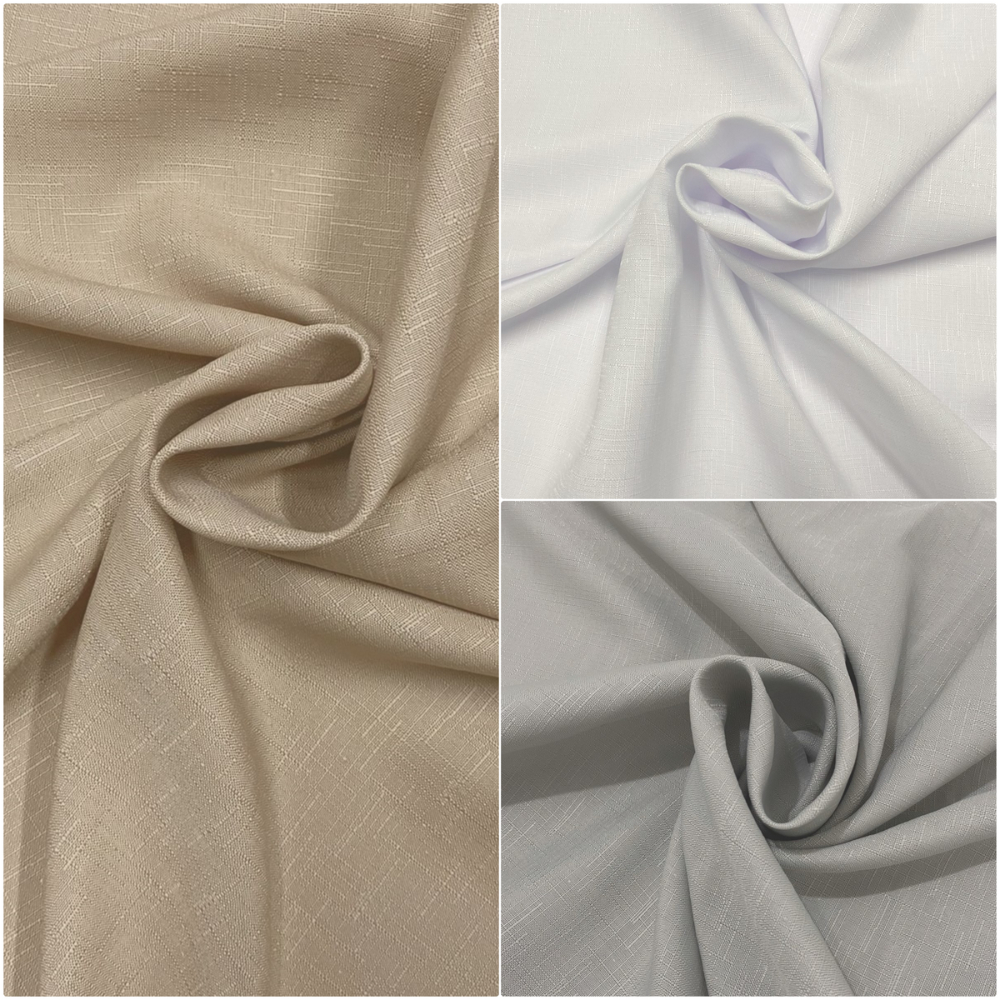 Tecido Linho Ráfia 6m x 3m largura Diversas Cores - Para Cortina e ...