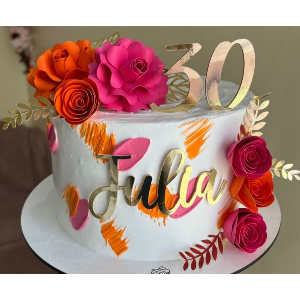 bolo de aniversario para 30 anos em Promoção na Shopee Brasil 2023