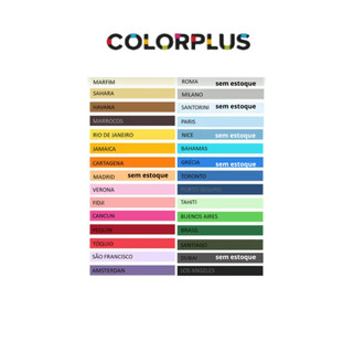 PAPEL COLORPLUS ORIGINAL 180g A4 com 50 FOLHAS MASSA COLORIDA ESCOLHA ...