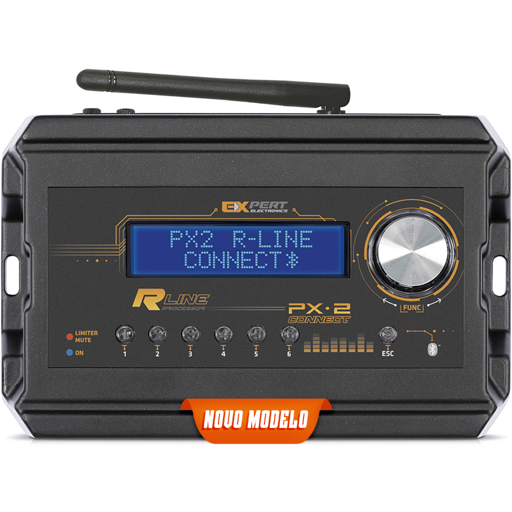 Crossover Processador Expert Px2 R-Line Bluetooth 2024