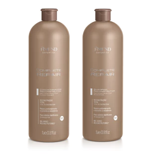 AMEND KIT COMPLETE REPAIR SHAMPOO 1L + CONDICIONADOR 1L em Oferta na Shopee