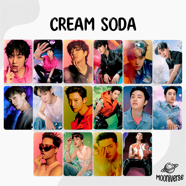 Photocards EXO - Exist (Cream Soda, Hear Me Out Era) | Shopee Brasil