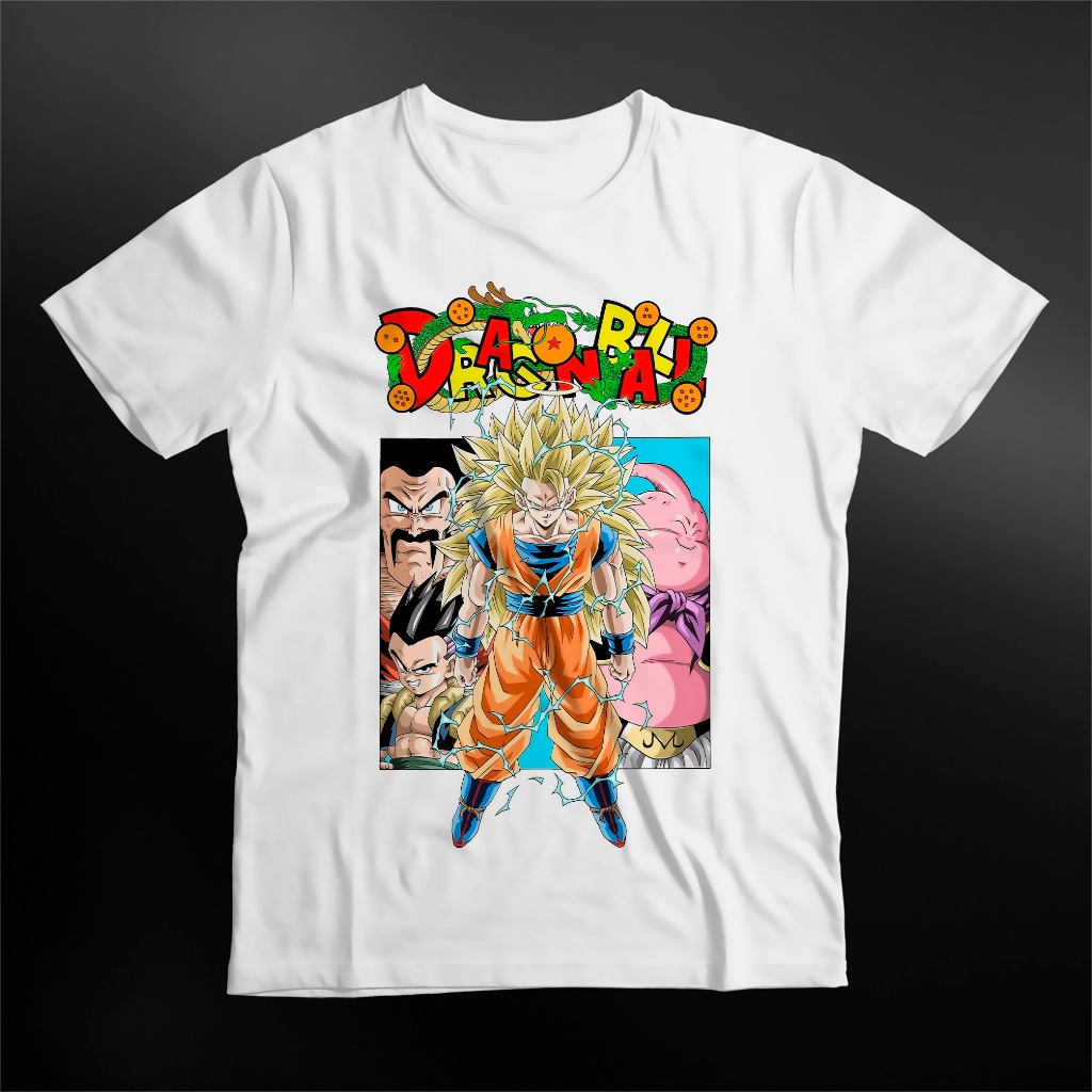Camiseta Dragon Ball Super Personagens, Branco, M