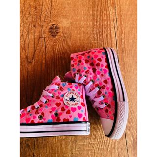 Tênis Infantil Feminino Converse All Star Cano Alto Rosa Glitter Converse  na Carroussel Kids