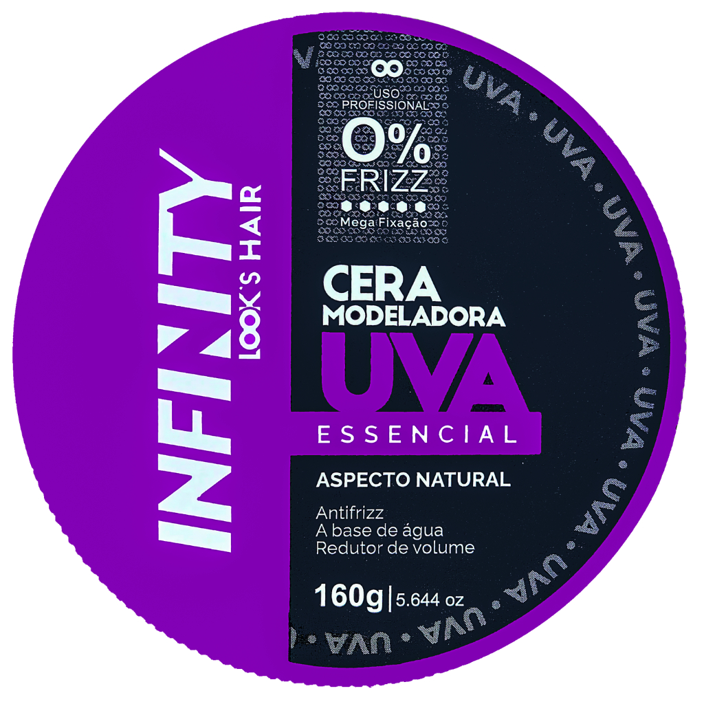 Cera Modeladora Uva 160g INFINITY LOOKS HAIR | Shopee Brasil