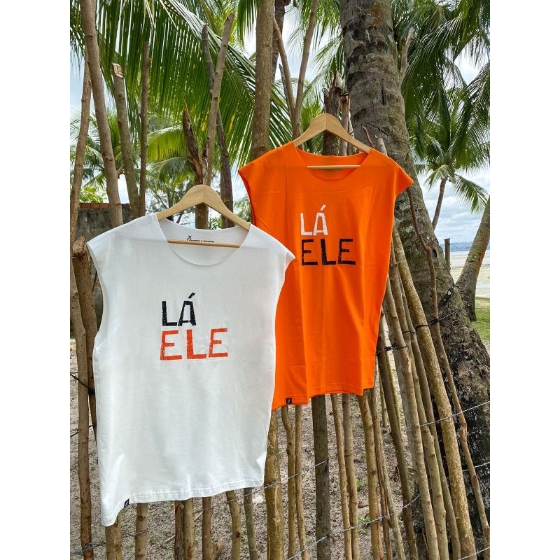 Camiseta Regata Machão Masculina Lá Ele 100% Algodão Penteado