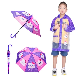 de capa de chuva e guarda-chuva infantil menino menina para 8-11 anos