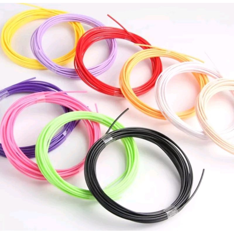 100 Metros de Refil Filamento Abs Caneta 3D 10 rolinho de 10 metros cada