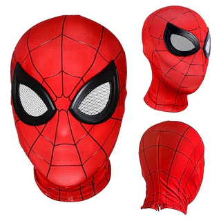 Máscara Homem-Aranha Super Herói Cosplay Criança Halloween Divertido Spider Diversão