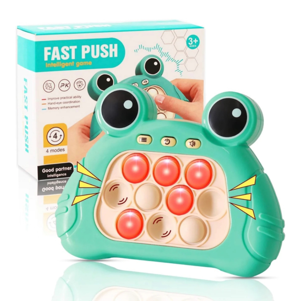 Fast Push Game POP IT Giro Brinquedo Game Anti Stress Ansiedade presente de  festa - 99MX - Pop It Fidget - Magazine Luiza