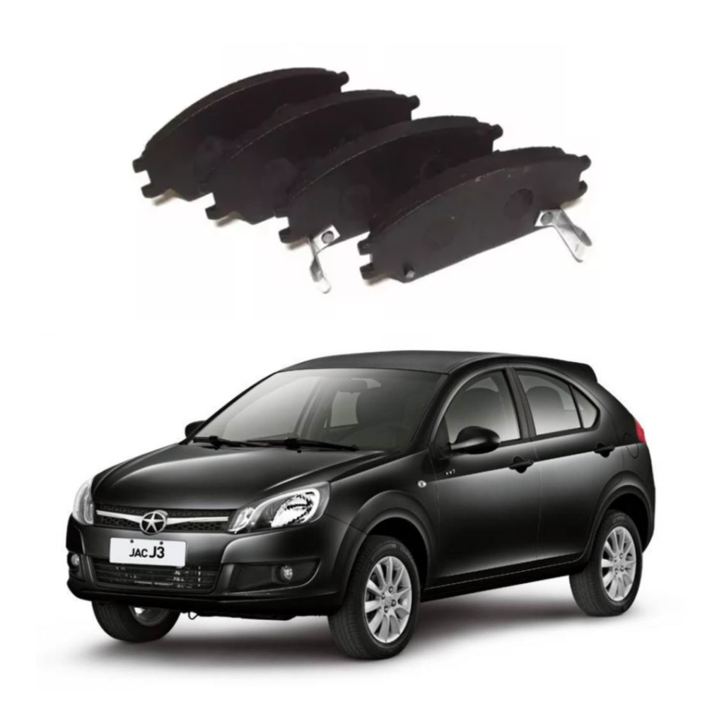 Jogo Pastilha Freio Dianteira Jac Motors J3 2011 2012 2013 2014 syl1261 ...