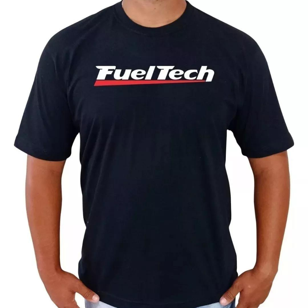 Camiseta Fueltech Carro Esportivo Arrancada