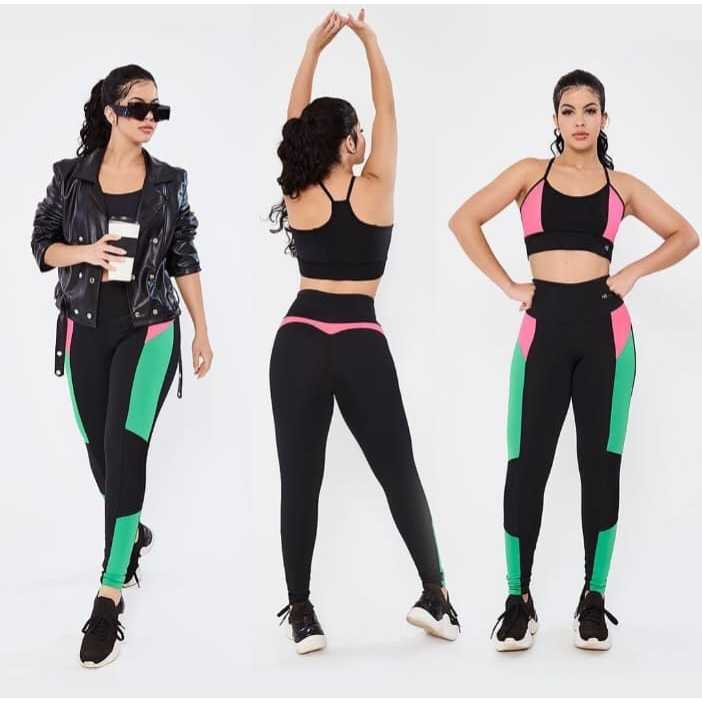 Legging Top Model Duo Fit Cós Anatômico Feminina