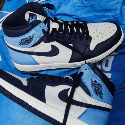 Tênis Nike Air Jordan Azul Botinha Feminino Masculino Cano alto