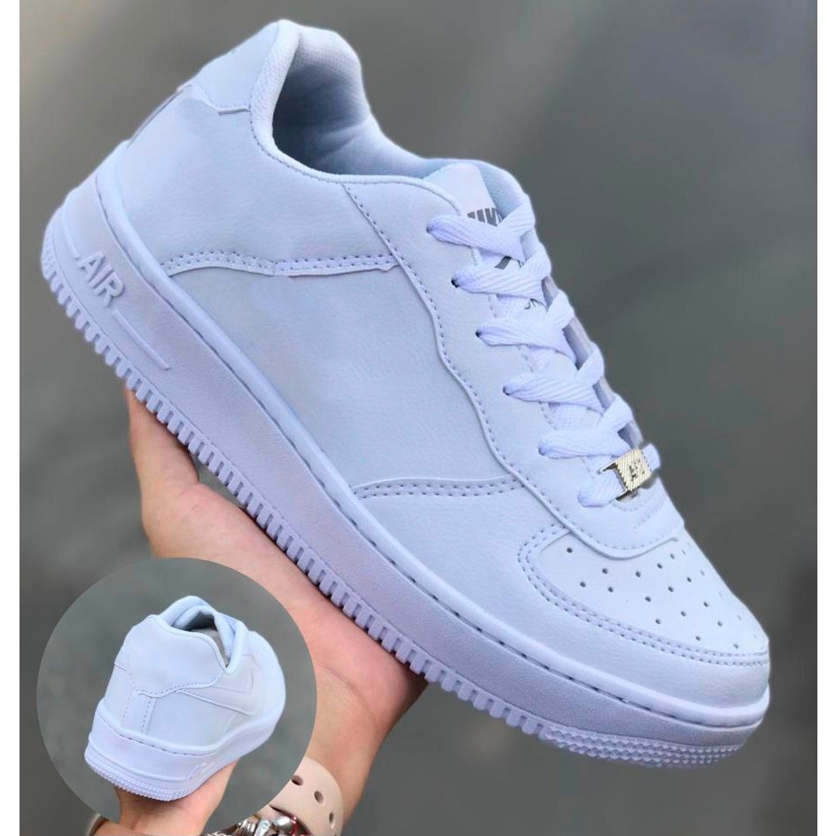 Tênis air force Branco Premiun Feminino Masculino em Promoção Casual Envio 10X Mais Rápido