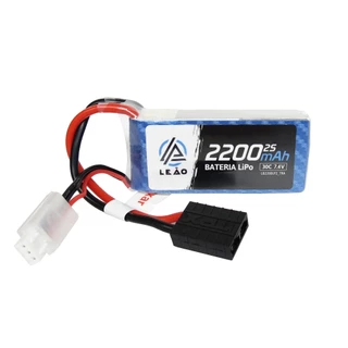Bateria Lipo 2s 7.4v 2200mah 30c Automodelo Traxxas revinho erevo 1/16 eletrico