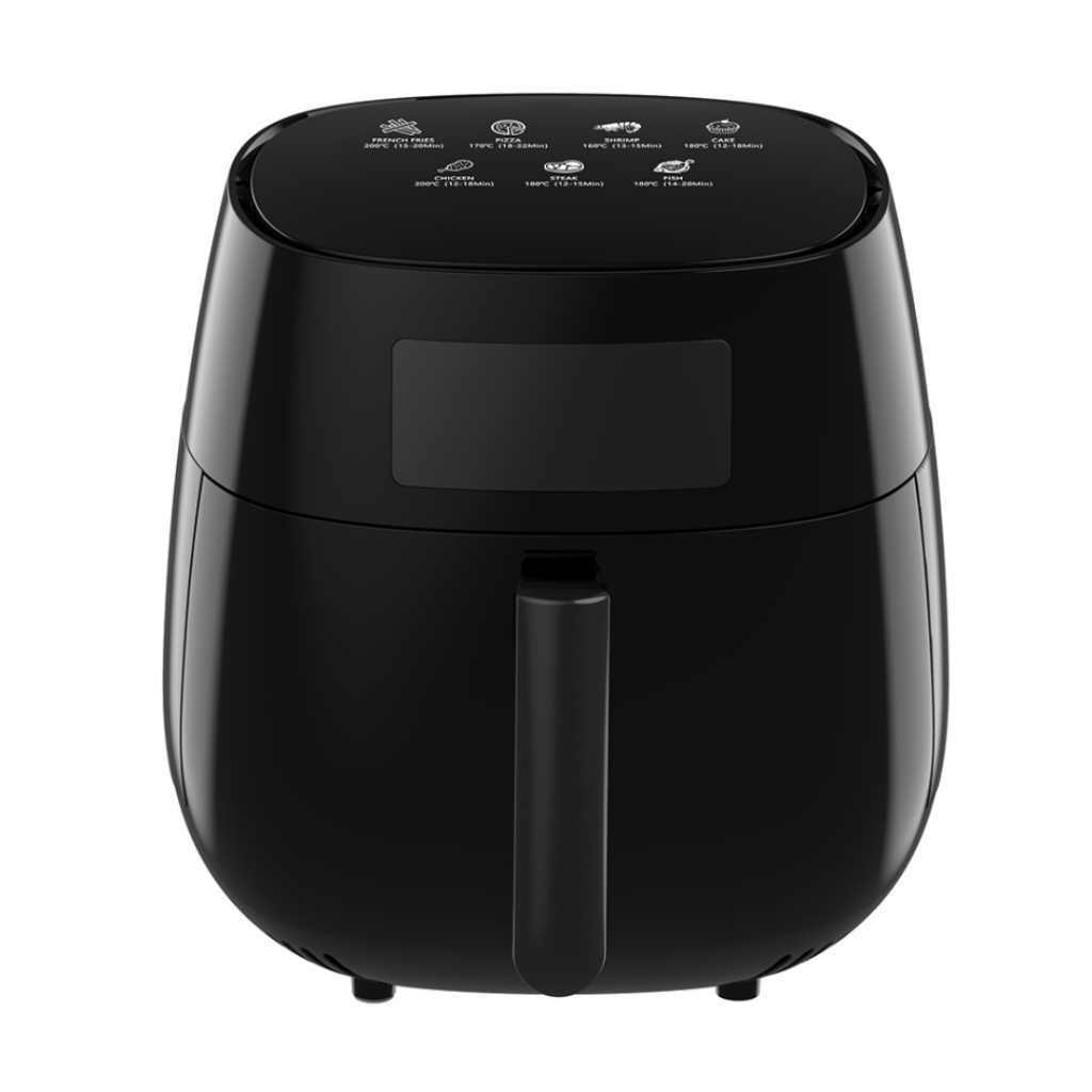 Fritadeira Air Fryer 7 Em 1 Digital Elétrica Sem Óleo De Cozinha Cesta Profunda 4L