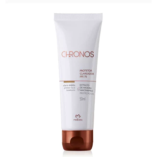 Protetor Multiclareador Natura Chronos FPS 70 50ml