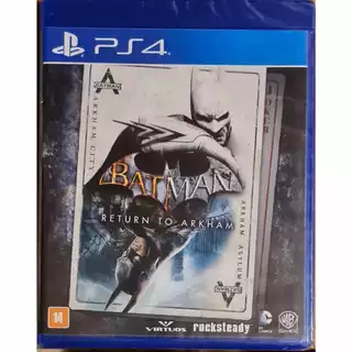 Jogo original Batman Return to Arkham - PS4 - Mídia Física (Lacrado)