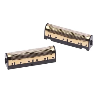 2 Tela Dourado Gold Shaver de Reposição Compatível Wmark Ng Kemei Andis Barbeador Maquina de Cortar Cabelo