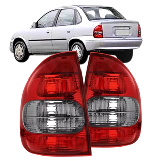 Par Lanterna Traseira Corsa Sedan e Classic 2003 2004 2005 2006 2007 2008 2009 2010 Fumê em Oferta na Shopee
