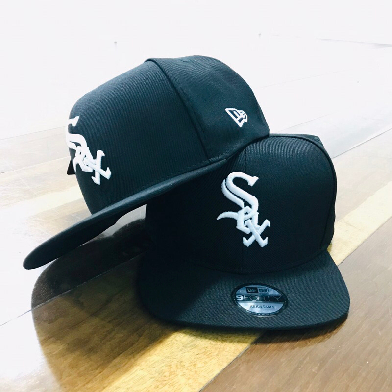 Boné White SOX / NBA / NFL / NY / Mitchell Ness / Retrô / Bordado /Aba reta / Aba curva
