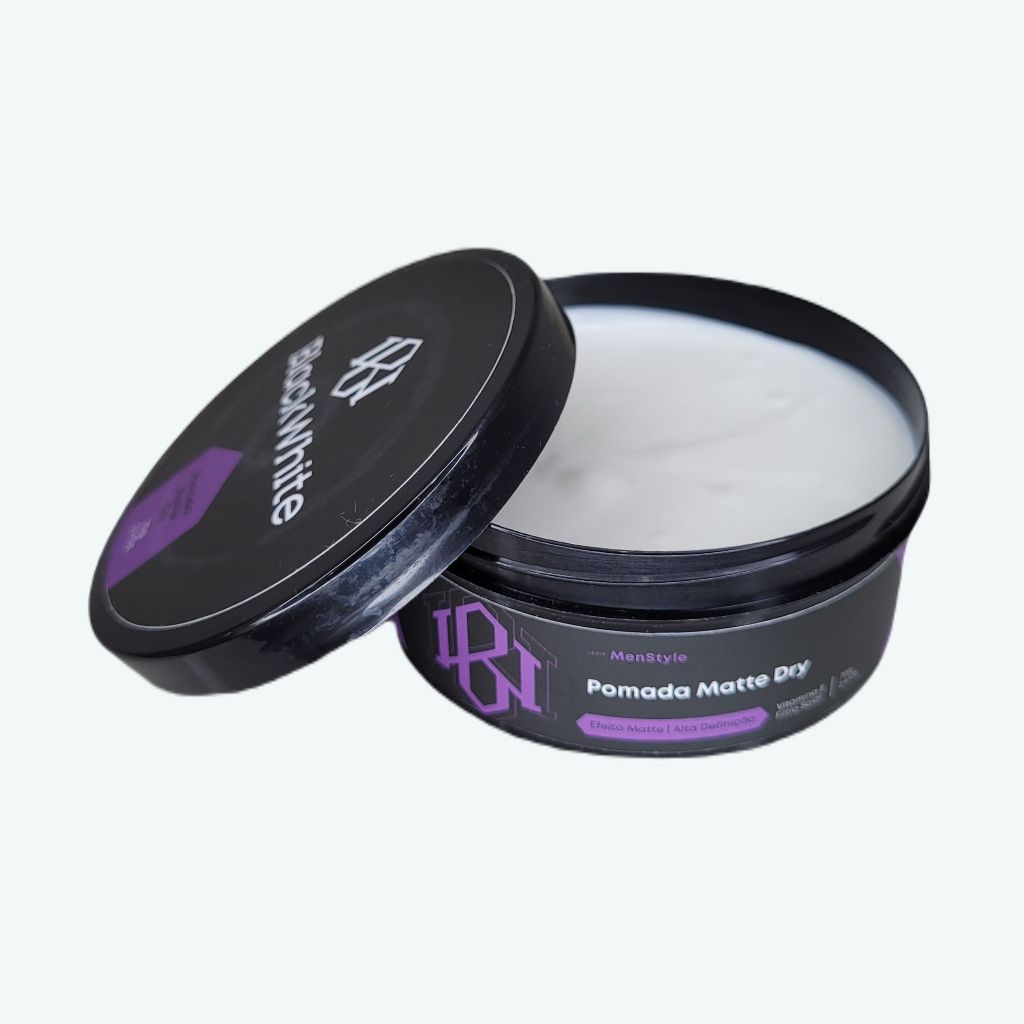 POMADA MATTE DRY 70G - BLACK WHITE