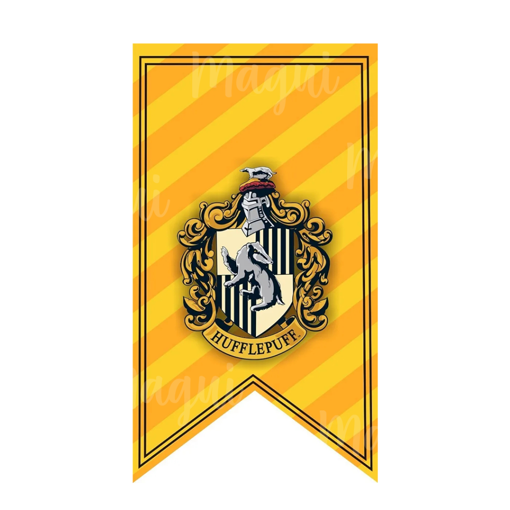 Bandeira de 80cm Harry Potter- Flamula Harry Potter - saga Harry Potter ...