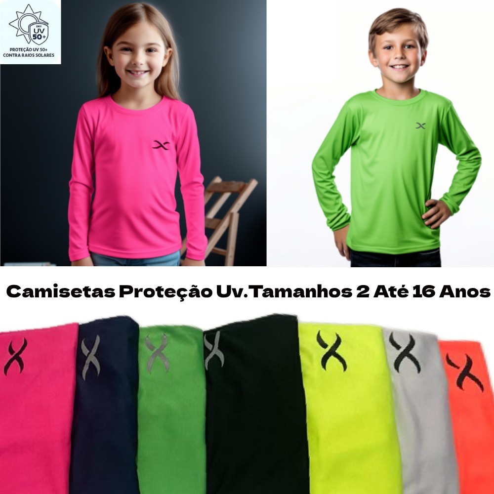 Camiseta Termica Segunda Pele Infantil Frio Proteção Oferta em Promoção na  Shopee Brasil 2024